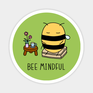 Bee Mindful - Pear Magnet